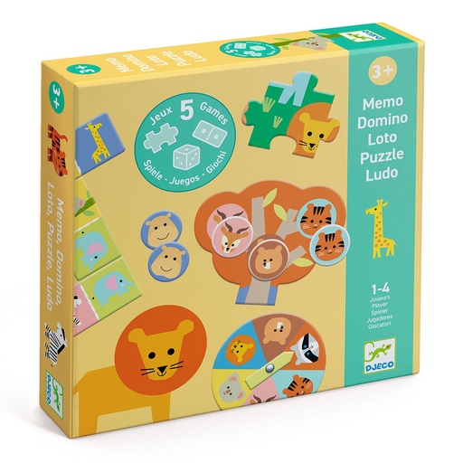 [TTDJ-38276] Educativo Puzzle Animales salvajes