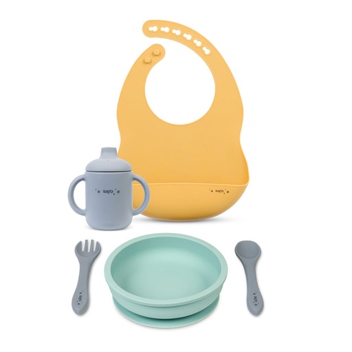[17511] Set de Alimentación 5pzs Menta