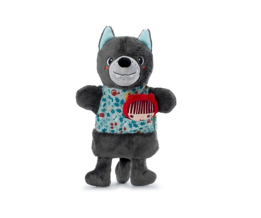 [JURA-83517] Louis lobo marioneta de mano