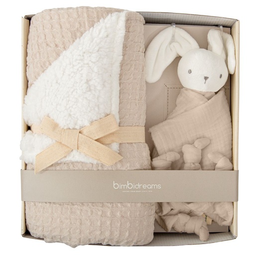 [MWD000GB] SET MANTA WAF/COR+DOUDOU MWD 000 GB GRIS BEIG