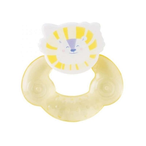 [19324] Mordedor de agua "Animales fresquitos" león amarillo