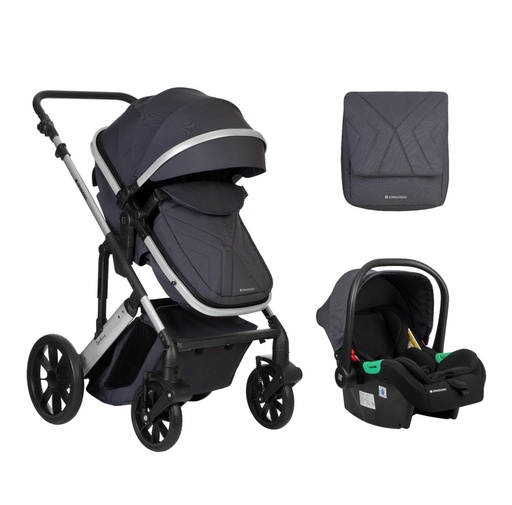 [31001010248] Carrito de bebé 3en1 asiento transf. Darling Gris Oscuro