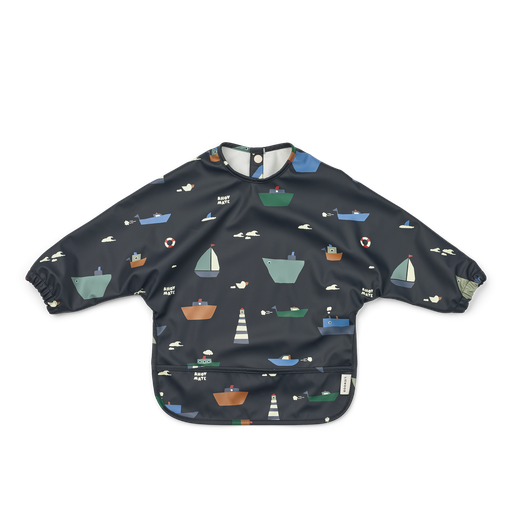 [LW181362617] Babero con Mangas Merle Bib Sailing / Classic navy