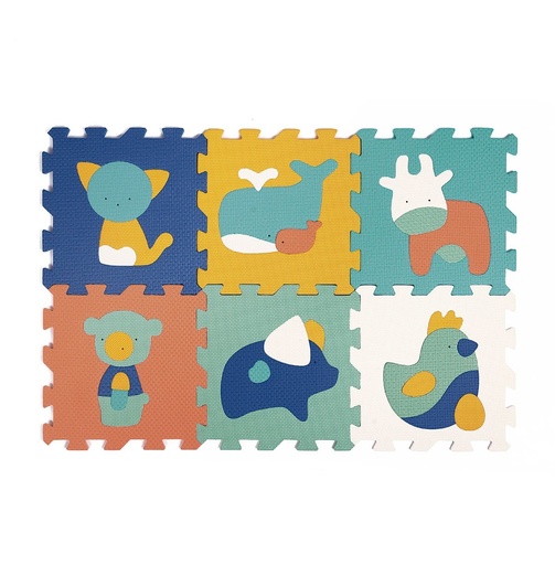 [130092] Losas baby 6 animales Ludi