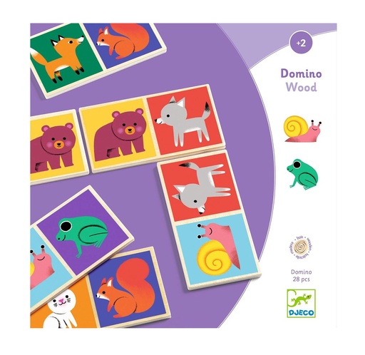 [31625] Juegos educativos Domino Wood FSC