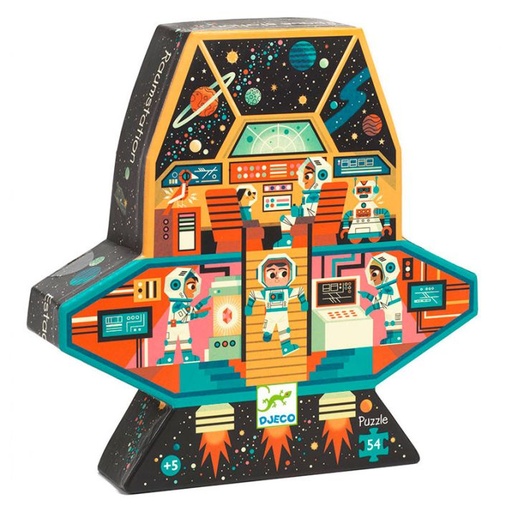 [37291] Puzzle Silueta Estación espacial