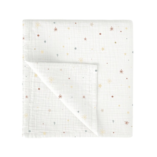 [564C3897] Muselina bambú 120X120 Night Stars