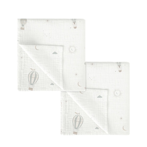 [54853516] Set 2 Gasitas 60X60 Blue Sky
