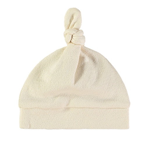 [LSS262213M01] Gorro bebé 1M - Creppe off white
