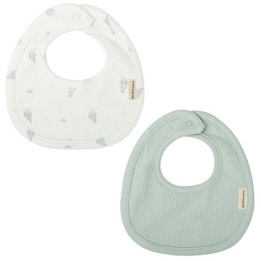 [19053516] Set 2 baberos 19x19 Blue Sky