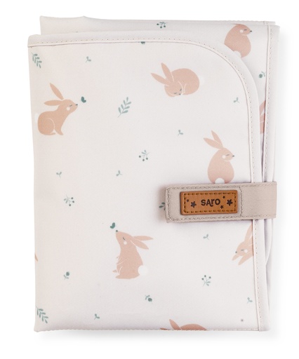 [13894] Cambiador portátil "Cotton Bunnies"