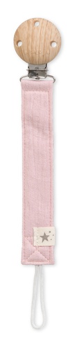 [14323] Cadenita portachupetes "Cotton" Dusty pink