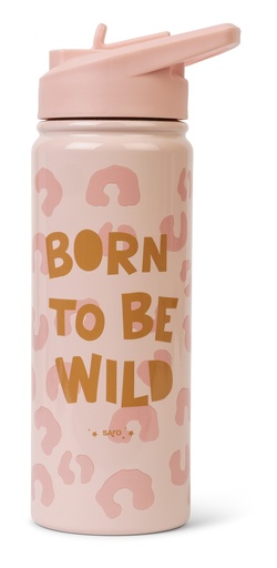 [74561] Botella térmica con pajita 500 ml. "Born to be Wild"