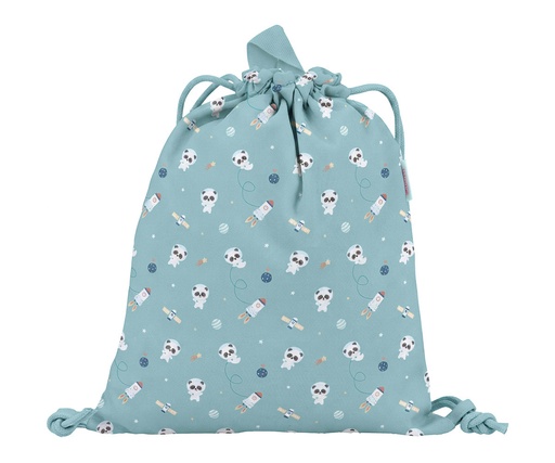 [99501] Mochila Saco Tela Pandas in Space