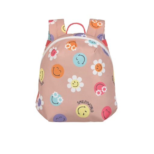 [12030617156] Mochila pequeña SmileyWorld® rosa empolvado