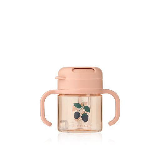 [LW211162502] Vaso con asas y pajita Kai Berry Pale Tuscany