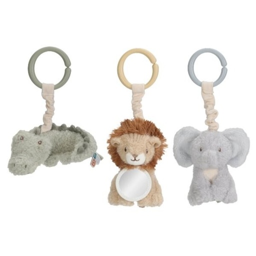 [LD8320] Juguetes colgantes anillas Safari Friends
