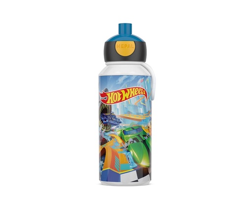 [MP107410065415] Botella Pop-Up 400 ml Hot Wheels