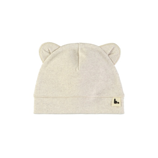 [LAW262202M01] Gorro bebé 1m - MELANGE BEIGE